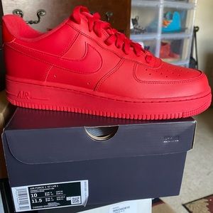 Air Force 1 red